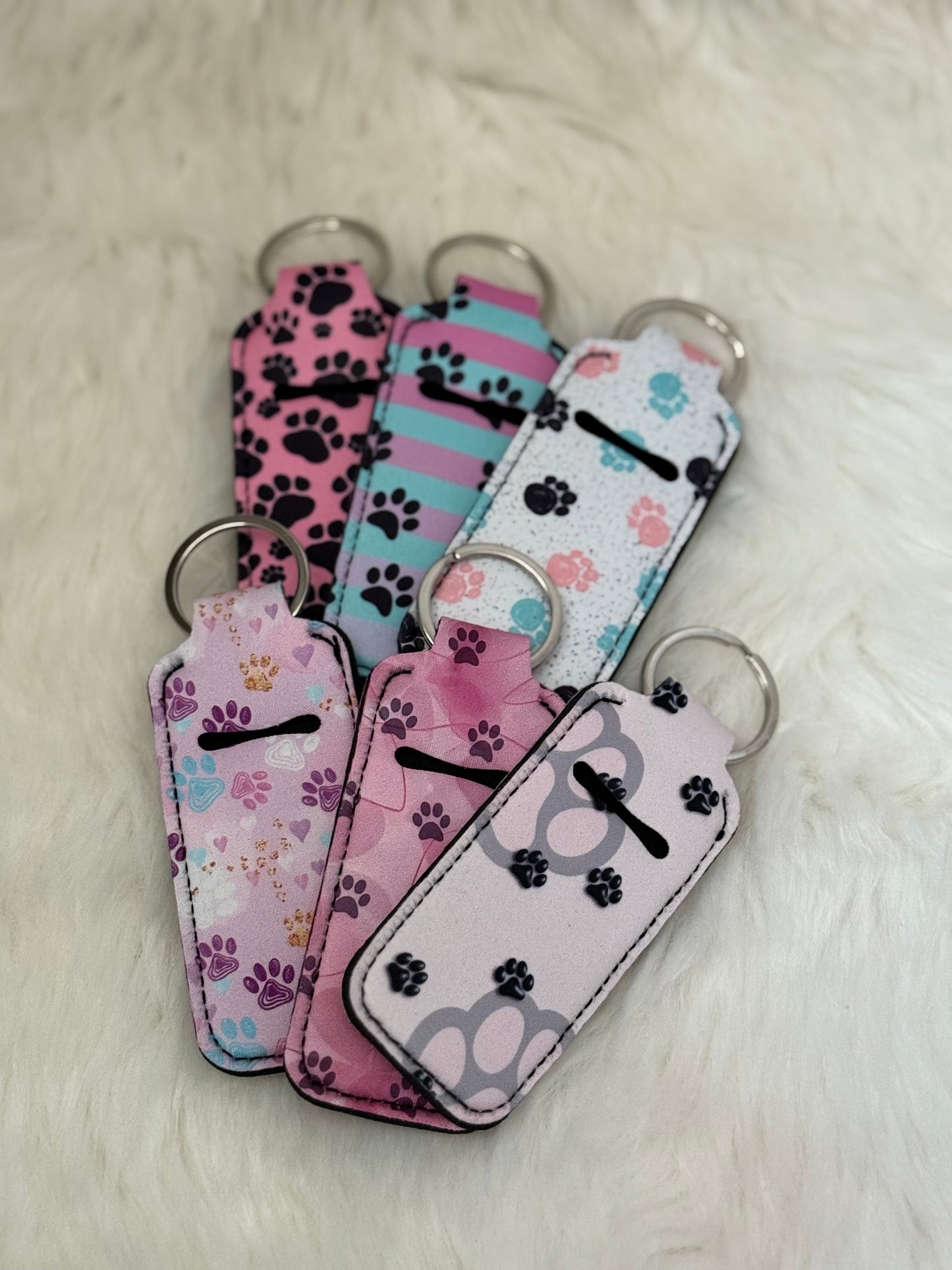 Schlüsselanhänger Lippenstift-Halter