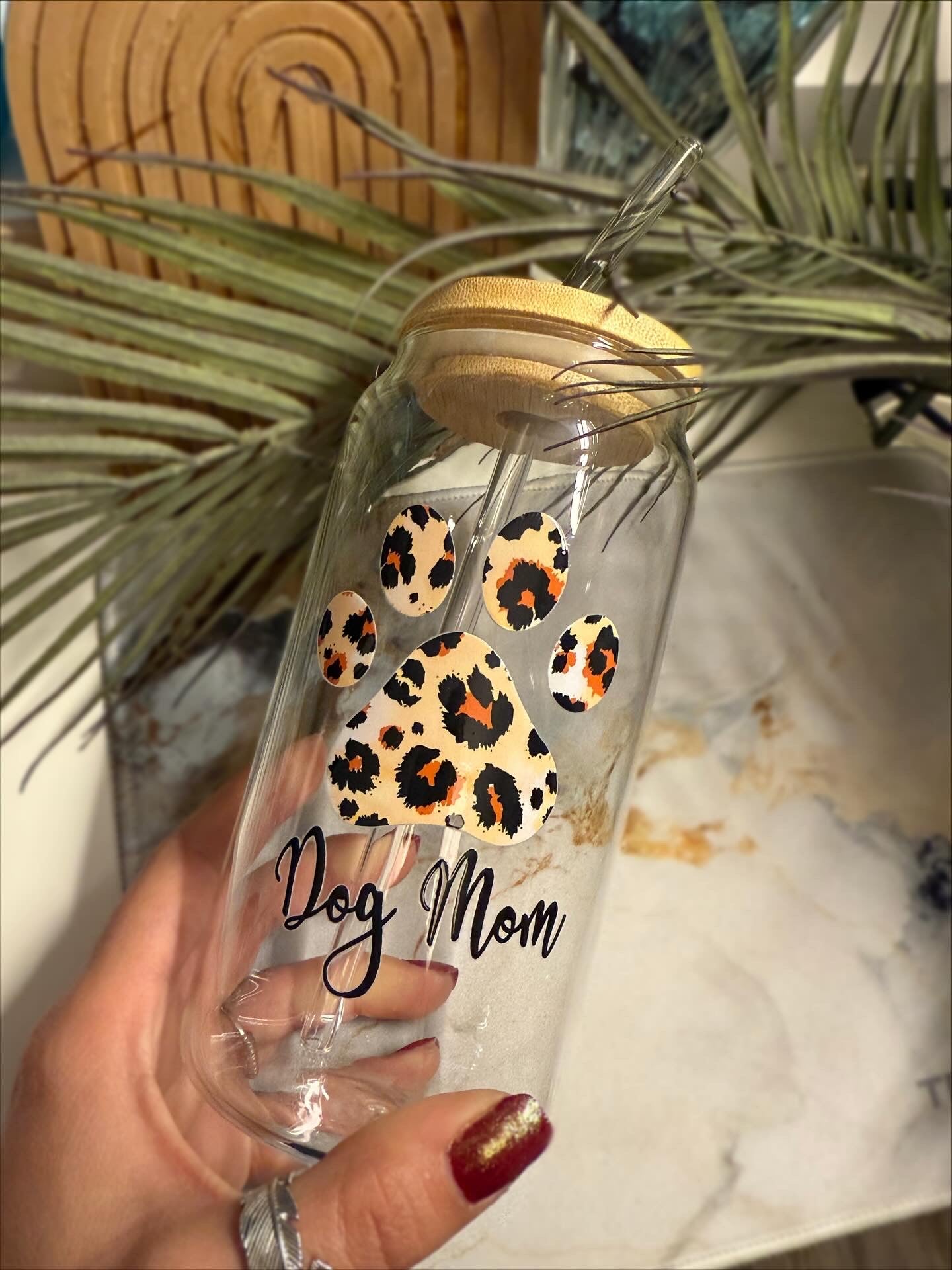 Trinkbecher - Dog Mom🐆