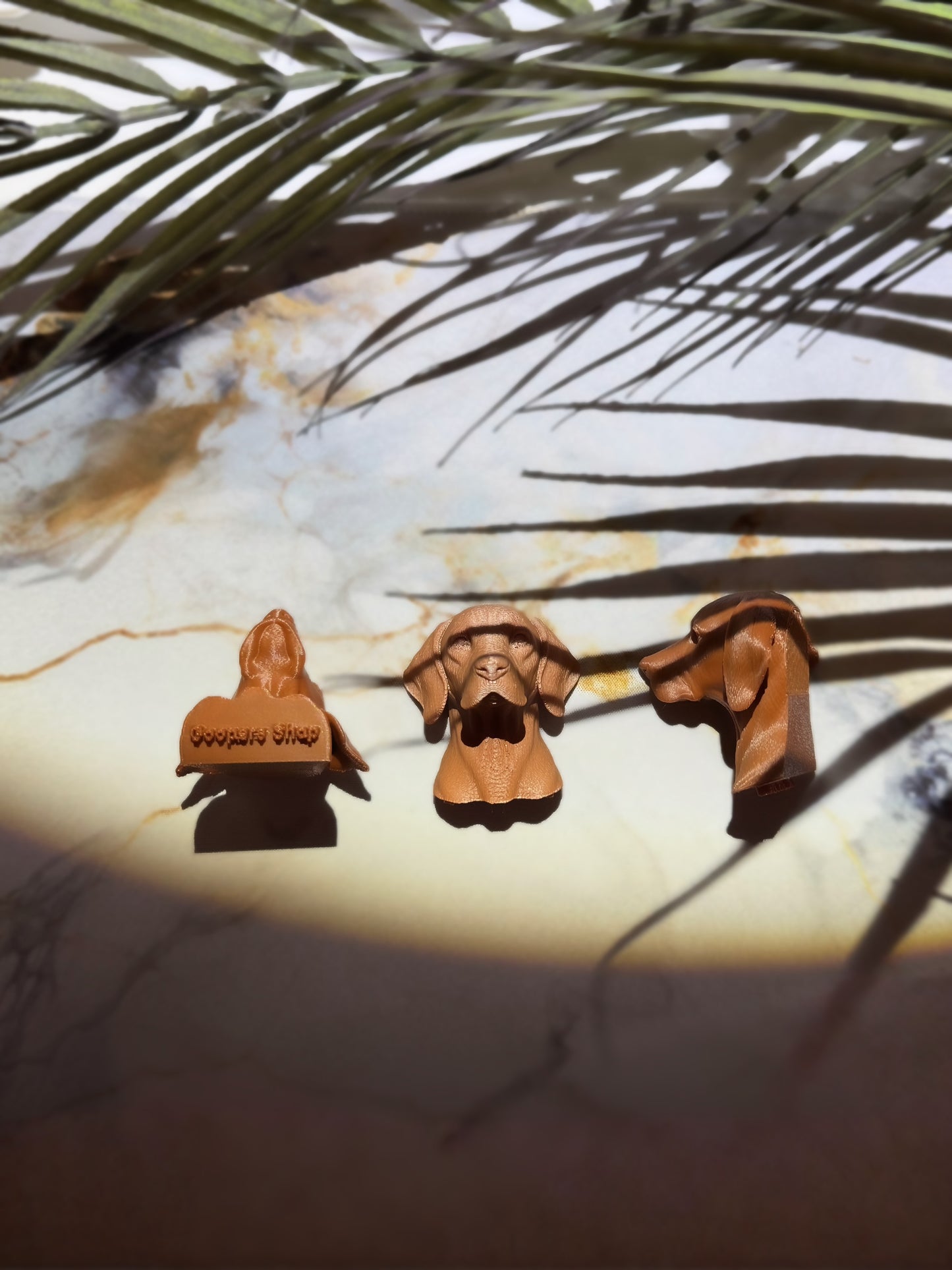 Magnet Vizsla u. Französische Bulldogge