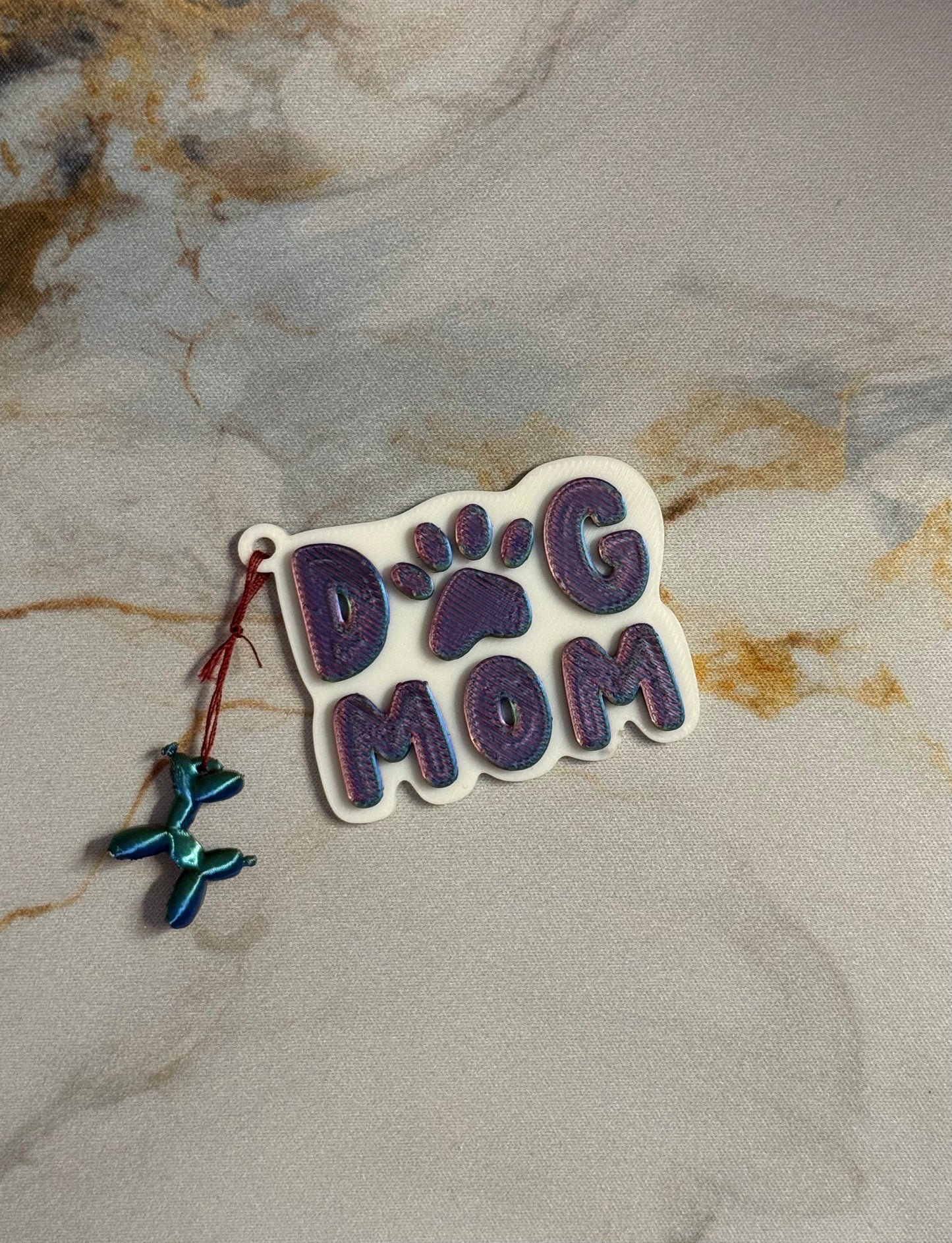 Magnet Dog Mom mit Anhänger 🐕