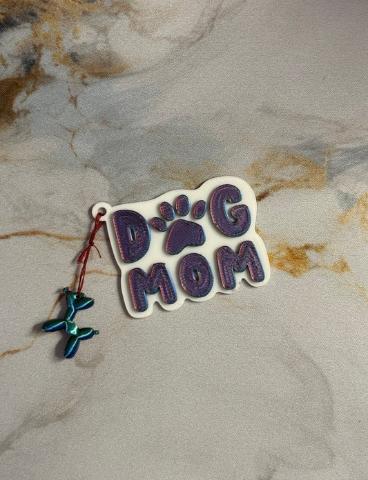 Magnet Dog Mom mit Anhänger 🐕