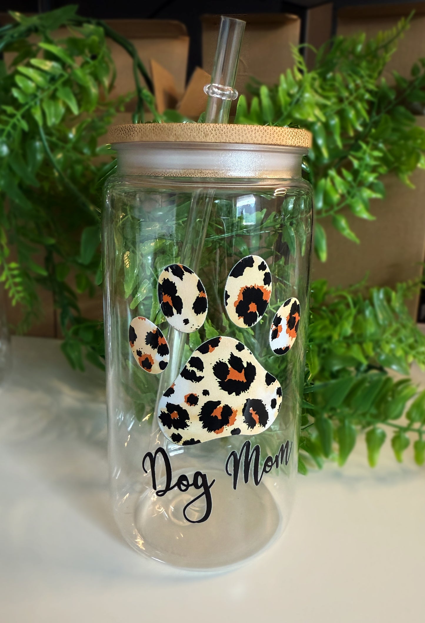 Trinkbecher - Dog Mom🐆